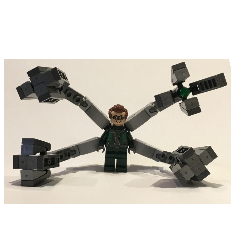 Dr. pieuvre / Doc Ock, tenue vert foncé, grands bras (Dr. Octopus / Doc Ock, Dark Green Outfit, Large Arms)