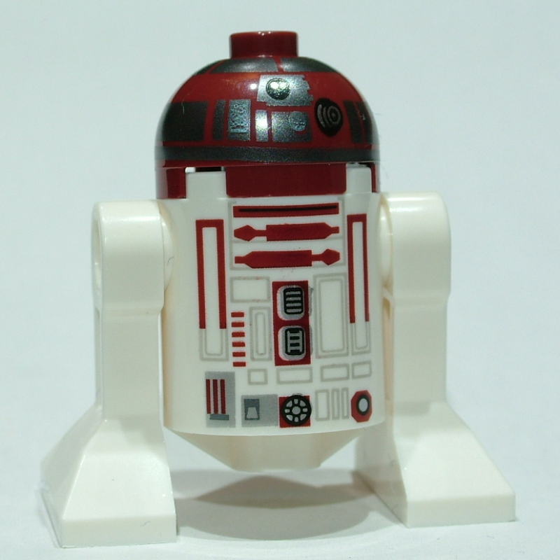 Droïde astromécano, r4-p17, rectangles bleu clair (Astromech Droid, R4-P17, Light Blue Rectangles)