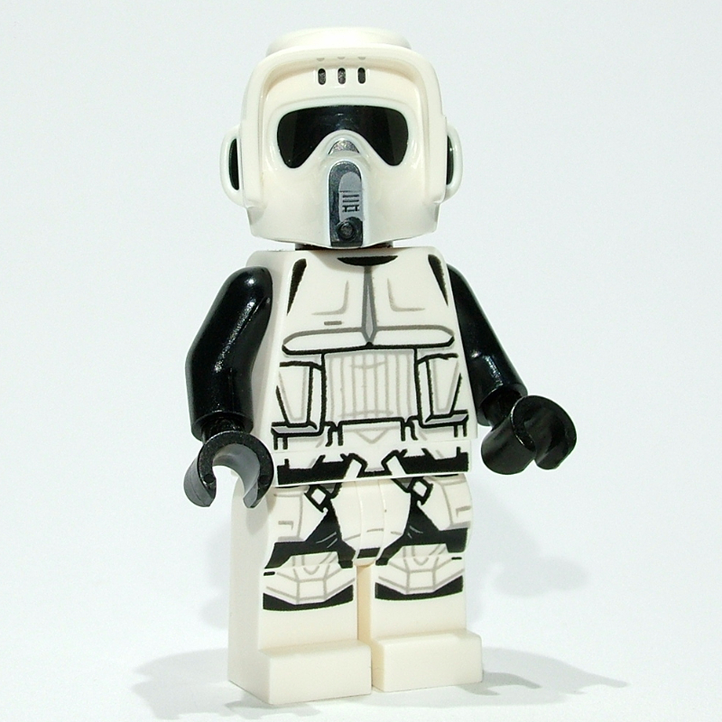 Scout trooper - tête brun rougeâtre (Scout Trooper - Reddish Brown Head)