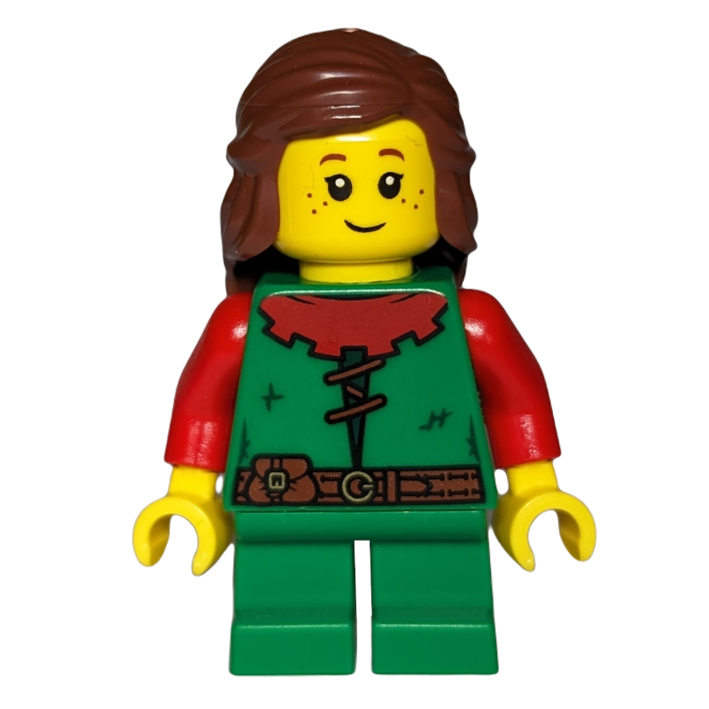 Forestgirl, jambes courtes vertes (Forestgirl, Short Green Legs)