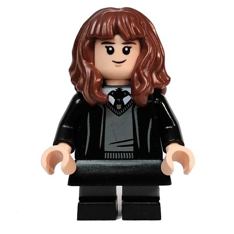 Hermione Granger, robe gryffondor ouverte avec cravate, jambes courtes, jupe (Hermione Granger, Gryffindor Robe Open with Tie, Short Legs, Skirt)