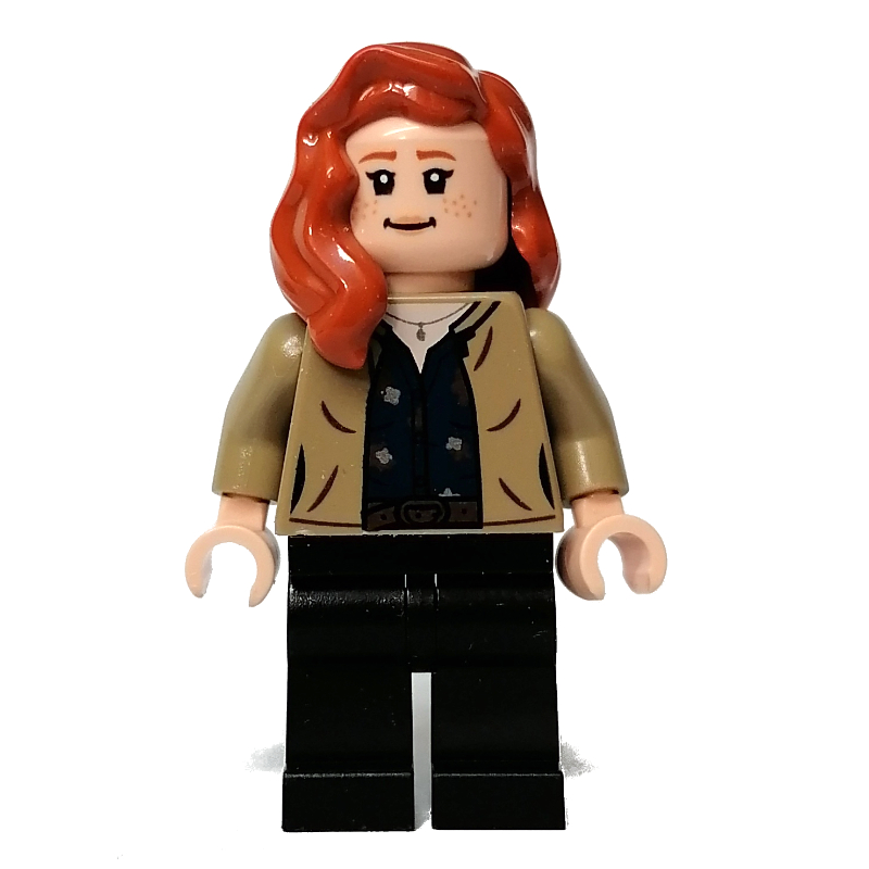 Ginny Weasley, adulte, veste beige foncé, jambes noires (Ginny Weasley, Adult, Dark Tan Jacket, Black Legs)