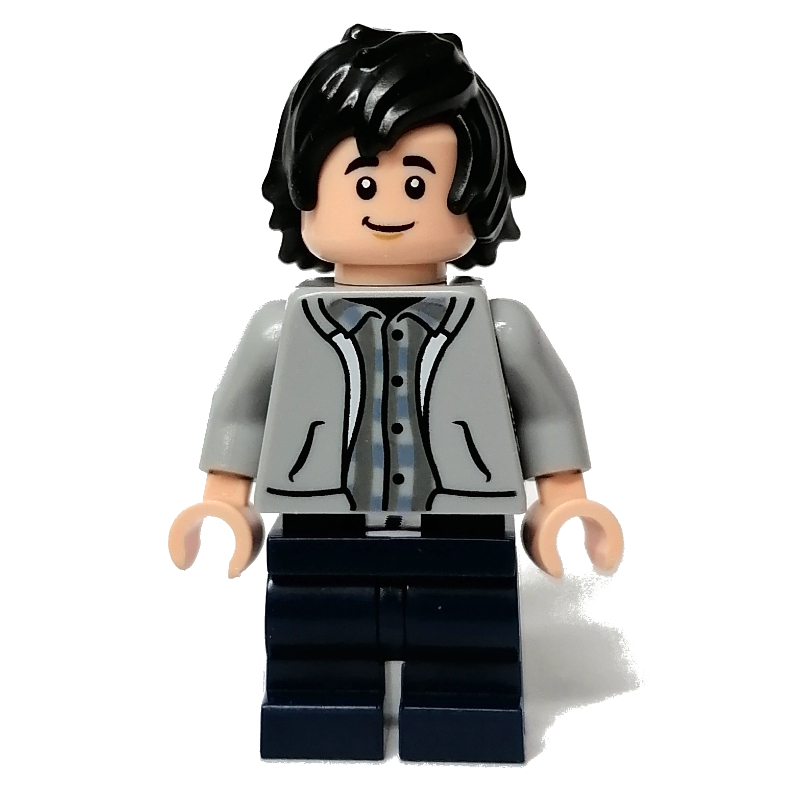 James sirius potter, veste gris bleuté clair, jambes bleu foncé moyen (James Sirius Potter, Light Bluish Grey Jacket, Medium Dark Blue Legs)