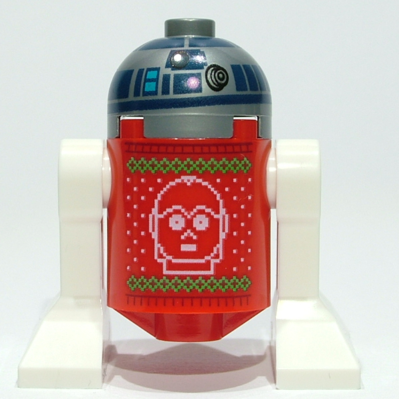 Droïde astromécano, R2-D2, chandail de vacances rouge (Astromech Droid, R2-D2, Red Holiday Sweater)