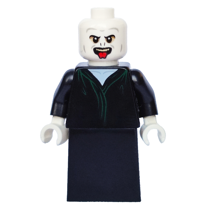 Voldemort, robe noire, se tenant dehors (Voldemort, Black Robes, Sticking Out Tounge)