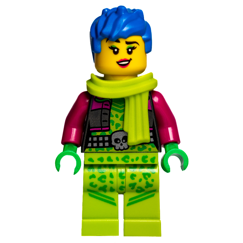 Rase, écharpe à la vert citron (Raze, Lime Scarf)