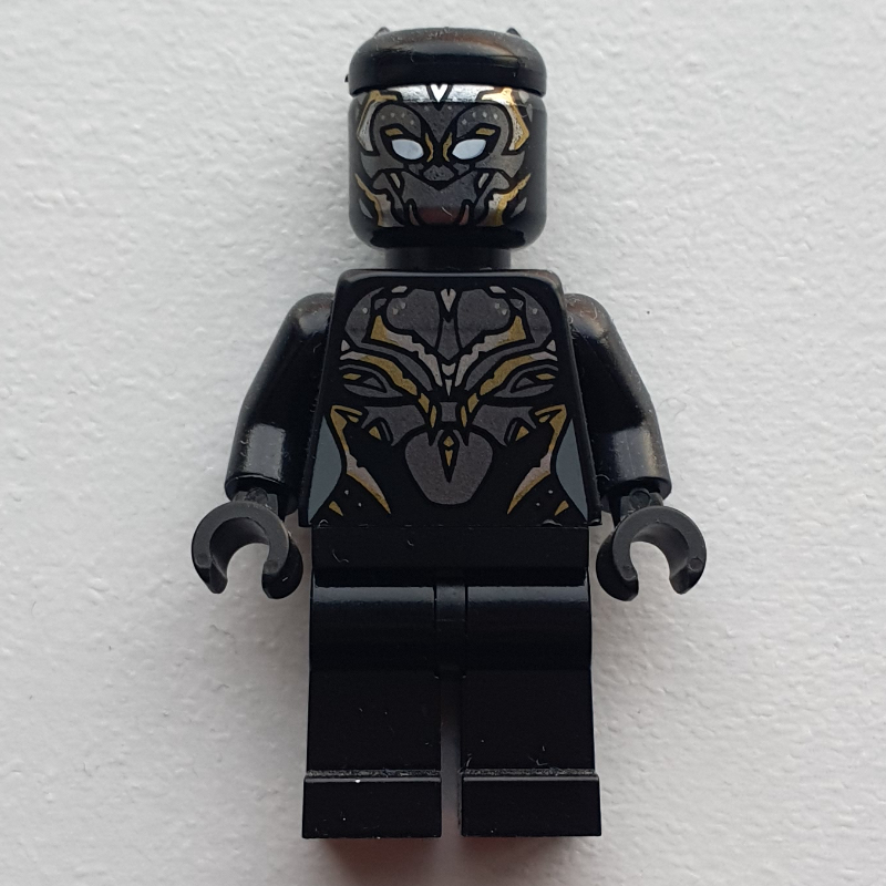 Shuri — Combinaison panthère noire, masque (Shuri - Black Panther Suit, Mask)