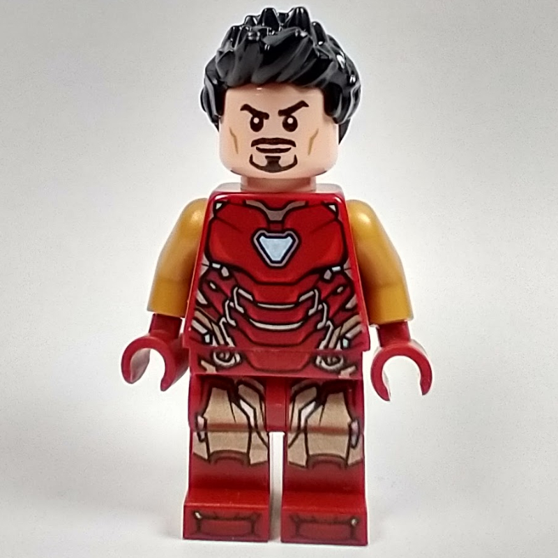 Iron Man marque 85 armure, cheveux noirs (Iron Man Mark 85 Armor, Black Hair)