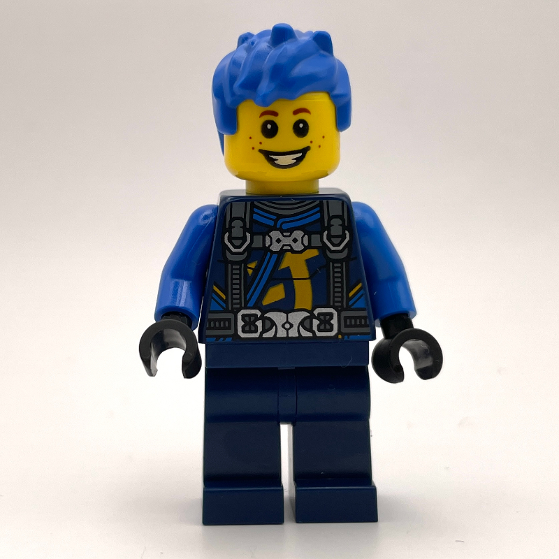 Mission galatique astronaute, cheveux bleus (Galatic Mission Astronaut, Blue Hair)