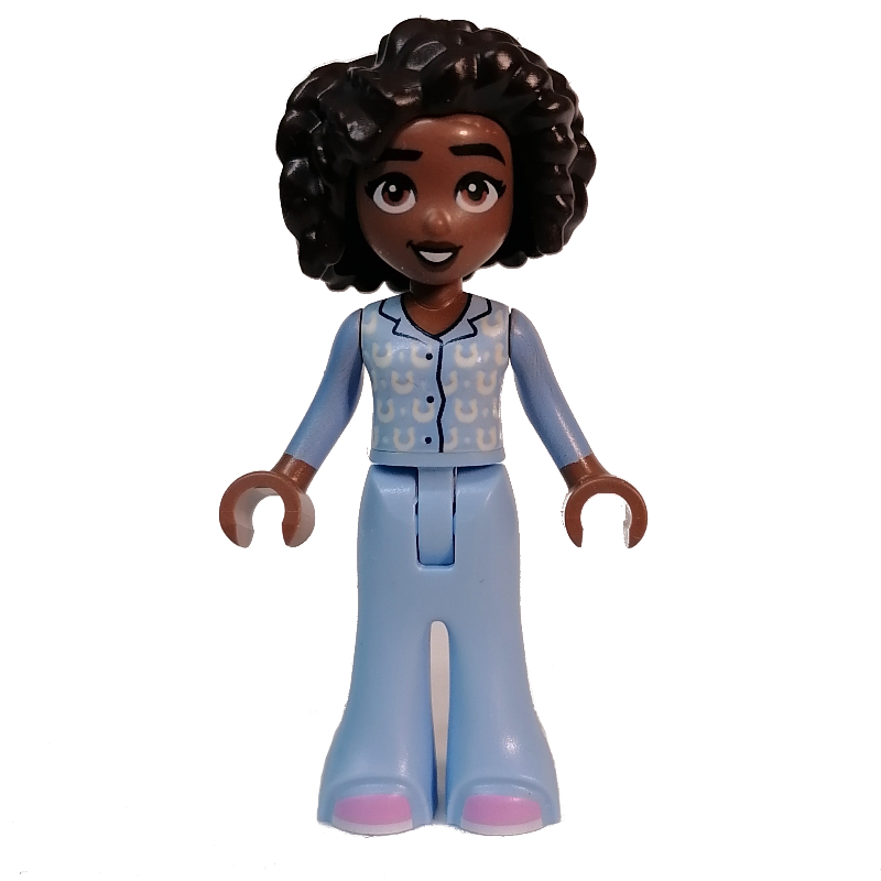 Aliya — pyjama bleu clair (Aliya - Bright Light Blue Pajamas)
