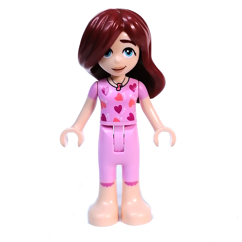 Paisley - pyjama rose vif (Paisley - Bright Pink Pajamas)