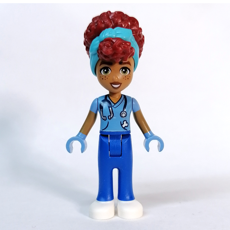 Gabriela silva - gommages bleus moyens (Gabriela Silva - Medium Blue Scrubs)