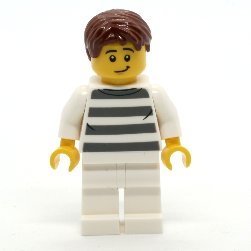 Bandit, blanc prison combinaison (Criminal, White Prison Jumpsuit)