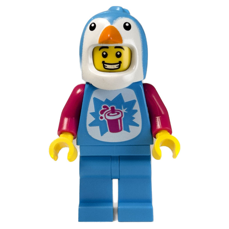 Slushy vendeur, masque de pingouin (Slushy Vendor, Penguin Mask)