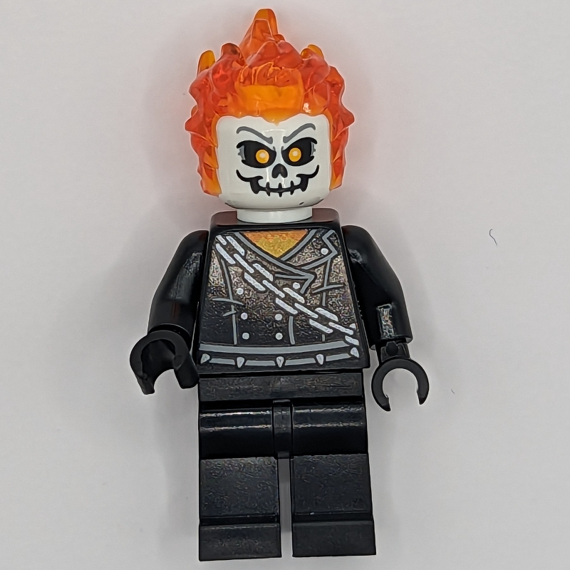 Cavalier fantôme, tête blanche (Ghost Rider, White Head)
