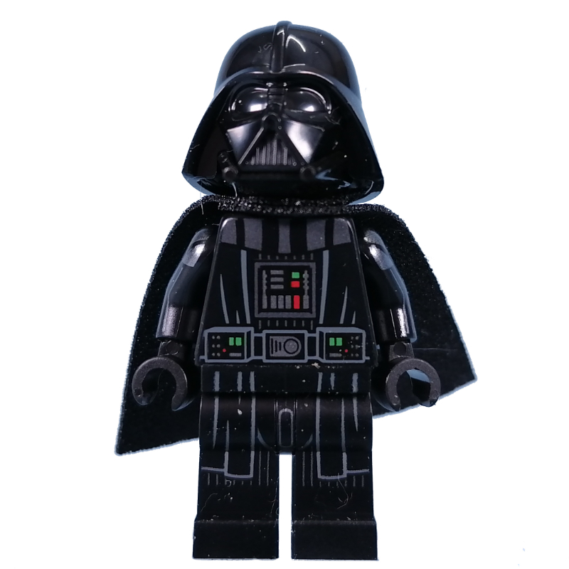 Dark Vador, peau blanche, cape 19888 (Darth Vader, White Skin, 19888 Cape)