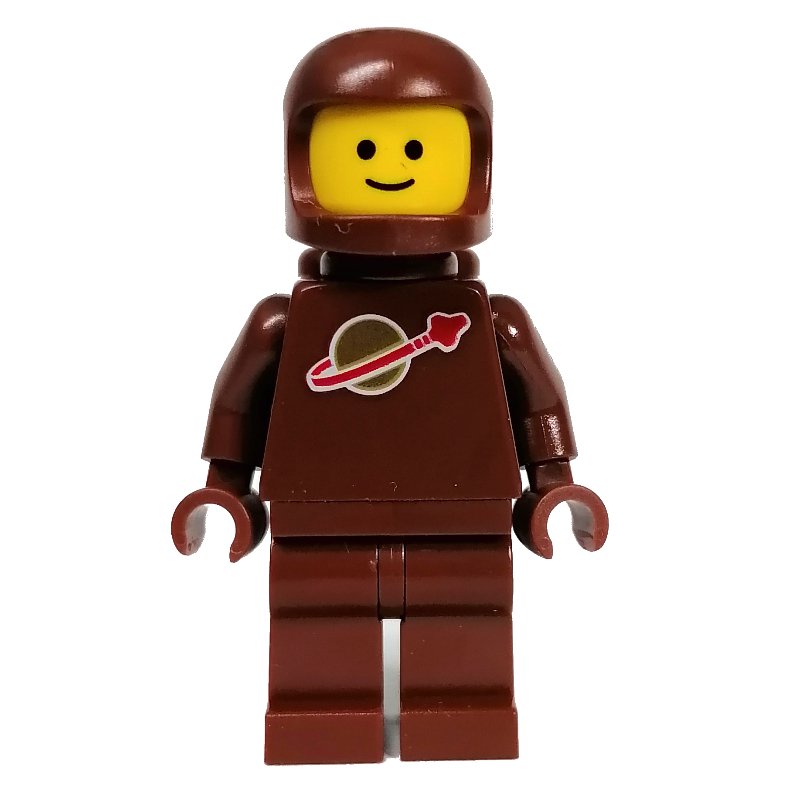 Astronaute classique, brun rougeâtre (Classic Spaceman, Reddish Brown)