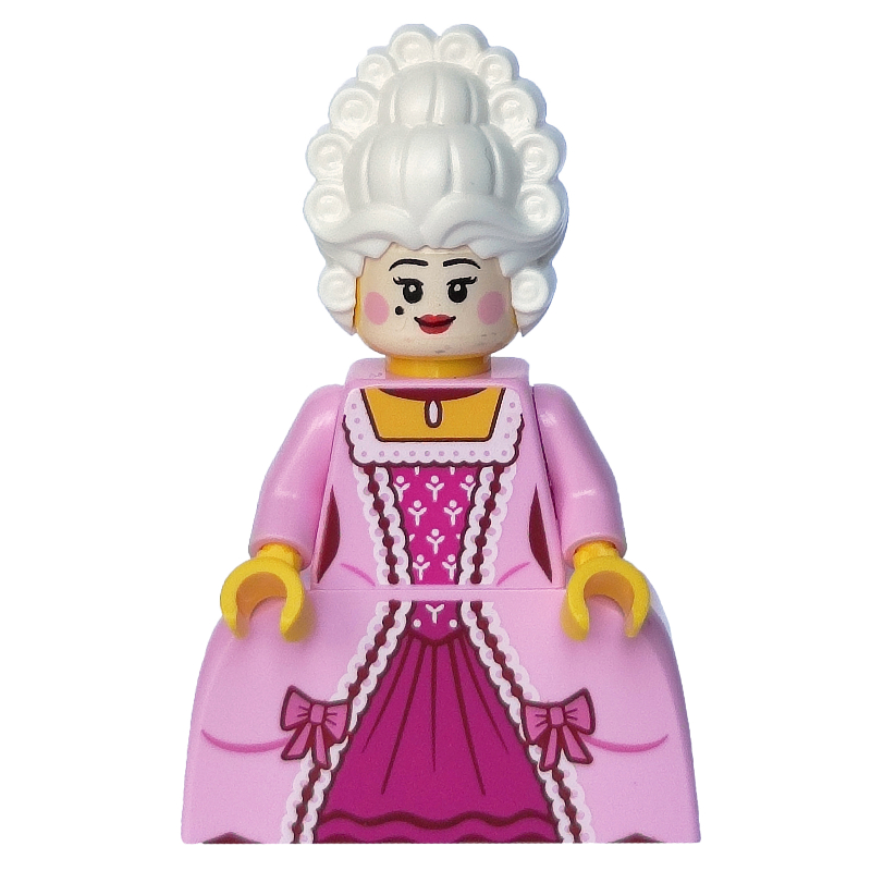 Aristocrate rococo - figurine (Rococo Aristocrat - Minifigure)