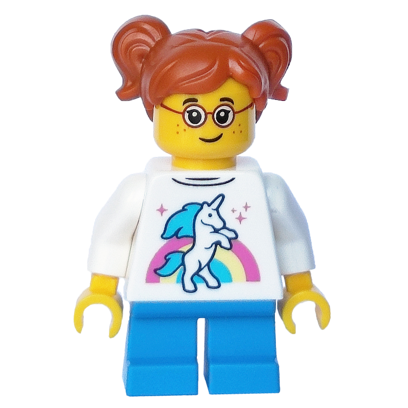 Cavalier à cheval - figurine (Rockin' Horse Rider - Minifigure)
