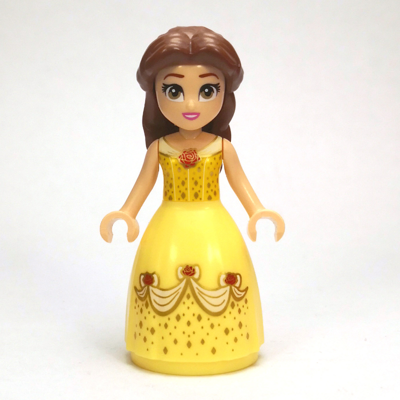 Belle, robe jaune clair vif (Belle, Bright Light Yellow Dress)
