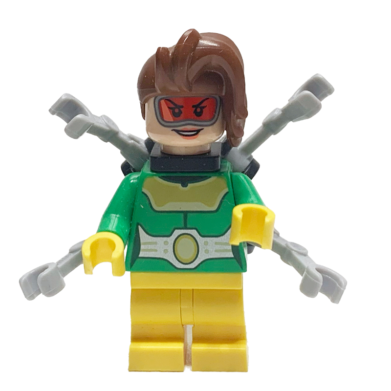 Dr. pieuvre / Doc Ock, femme, bras gris bleuté clair (Dr. Octopus / Doc Ock, Female, Light Bluish Gray Arms)