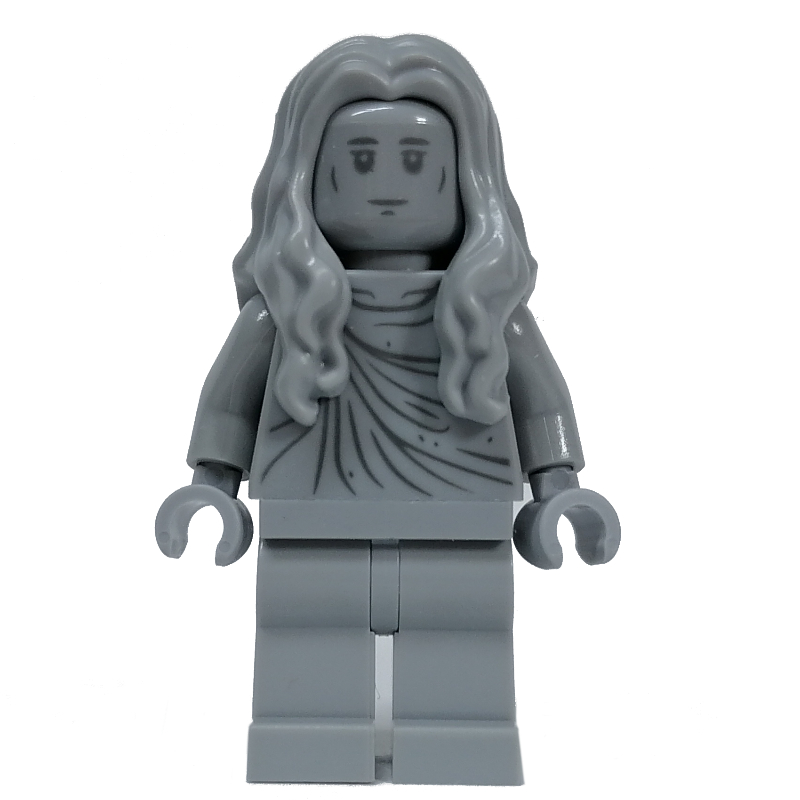 Statue - jambes, cheveux ondulés (Statue - Legs, Wavy Hair)