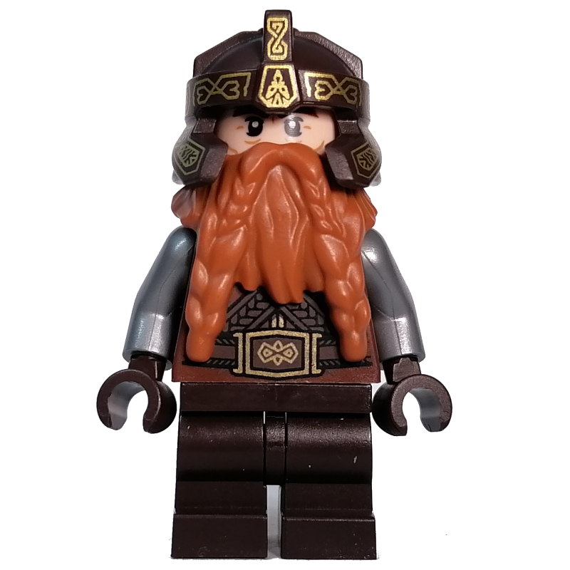 Gimli - casque marron foncé (Gimli - Dark Brown Helmet)