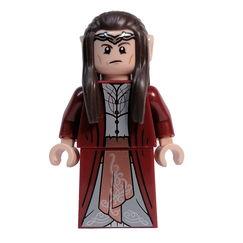 Elrond — robe rouge foncé (Elrond - Dark Red Dress)