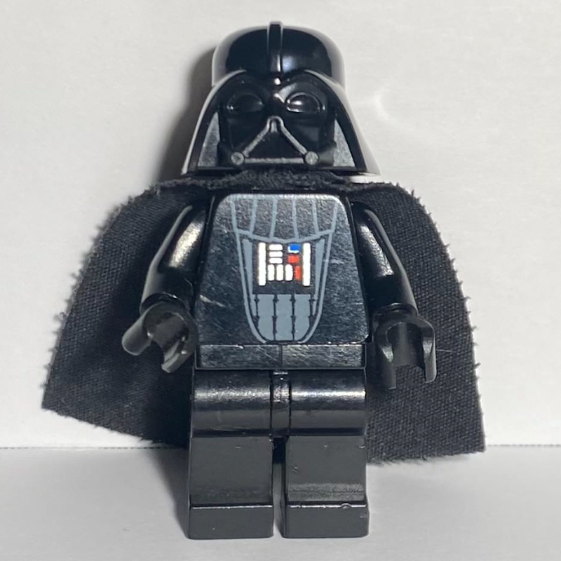 Dark Vador — cape, tête noire uni (Darth Vader - Cape, Plain Black Head)