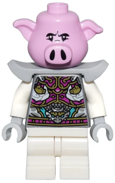 Pouvoir-up cochon, armure, garde-épaules (Pigsy Power-up, Armor, Shoulder Guards)