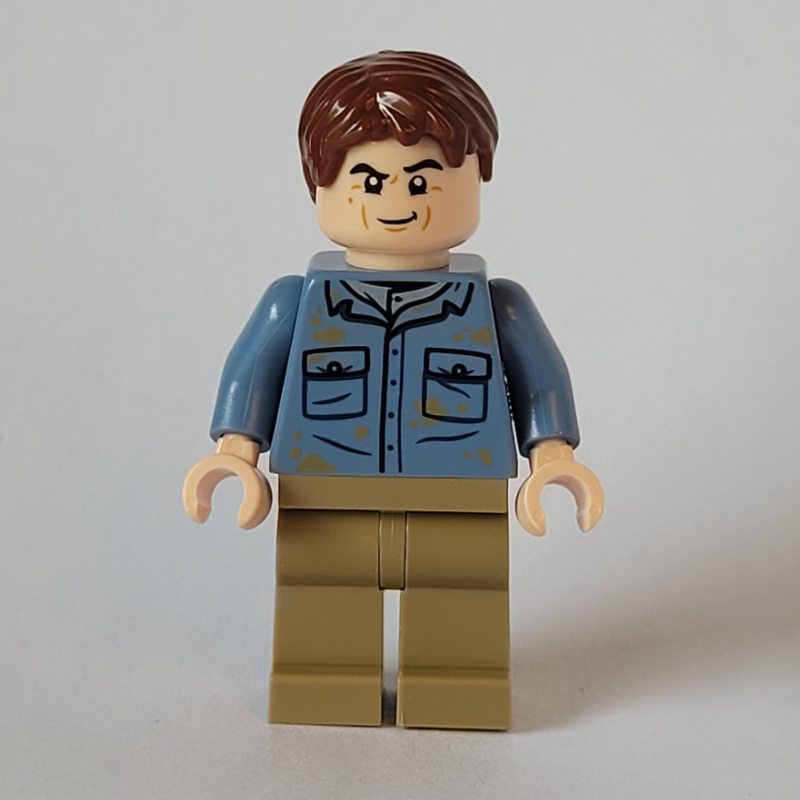 Alan Grant, cheveux (Alan Grant, Hair)