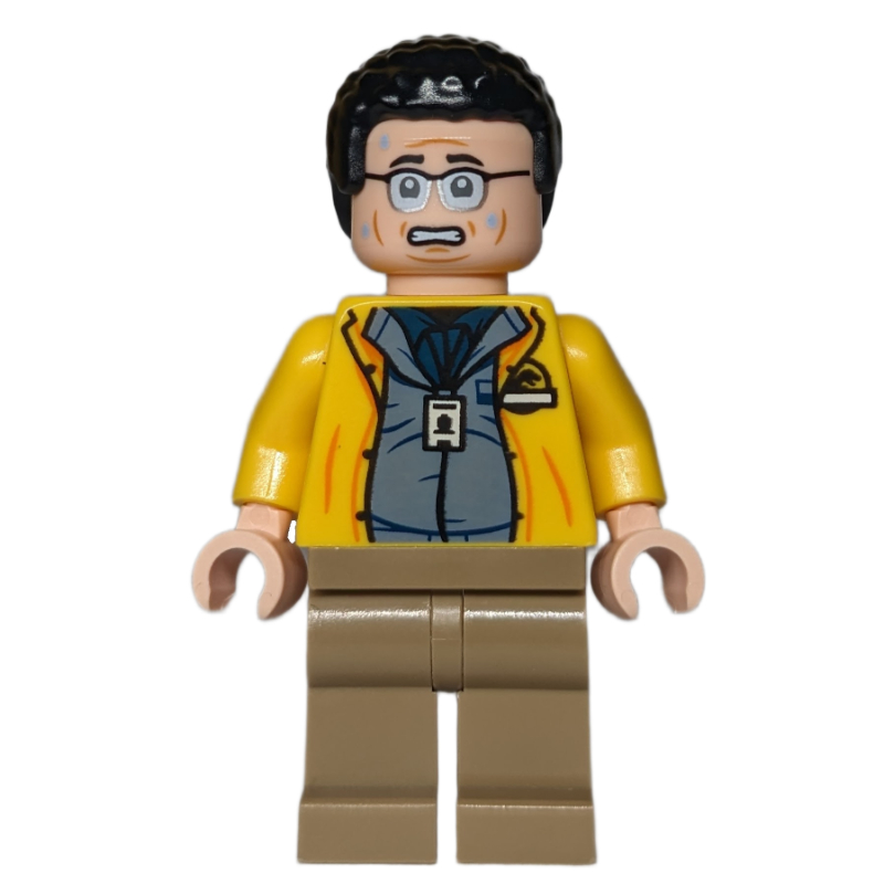Dennis Nedry, effrayé (Dennis Nedry, Scared)