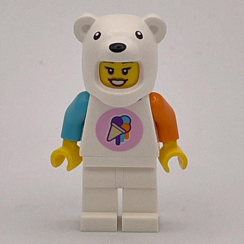 Vendeur de crème glacée, costume d'ours polaire (Ice Cream Vendor, Polar Bear Costume)