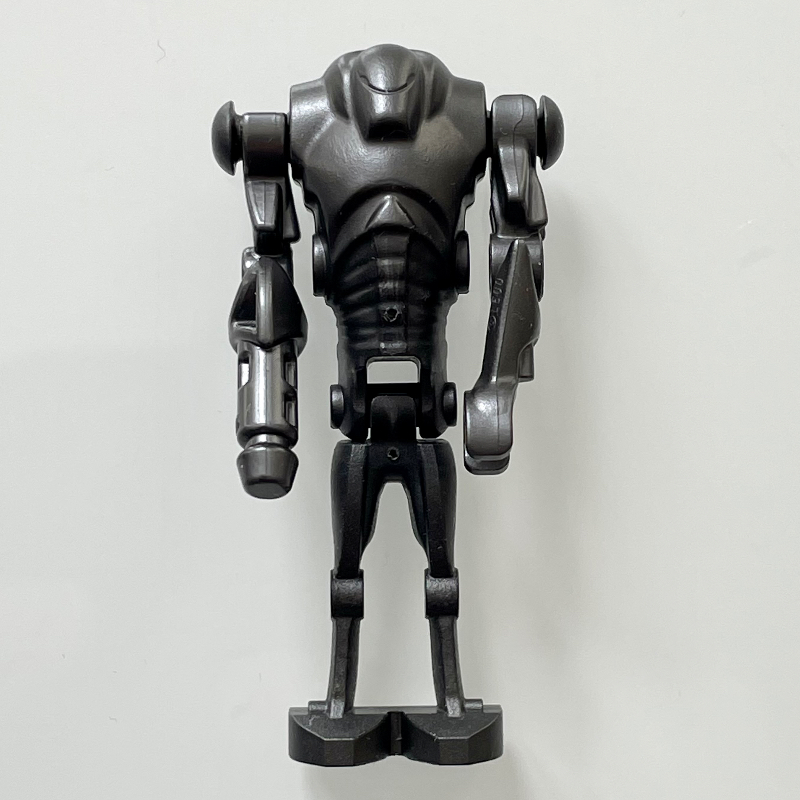 Super bataille droïde, perle titane, bras blaster (Super Battle Droid, Pearl Titanium, Blaster Arm)
