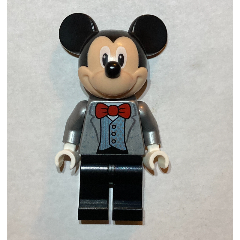 Mickey Mouse — argent · mat smoking (Mickey Mouse - Flat Silver Tuxedo)