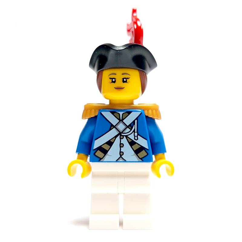 Soldat (bluecoat) - capitaine, femme, cheveux sourcils rougeâtres (Soldier (Bluecoat) - Captain, Female, Reddish Brow Hair)