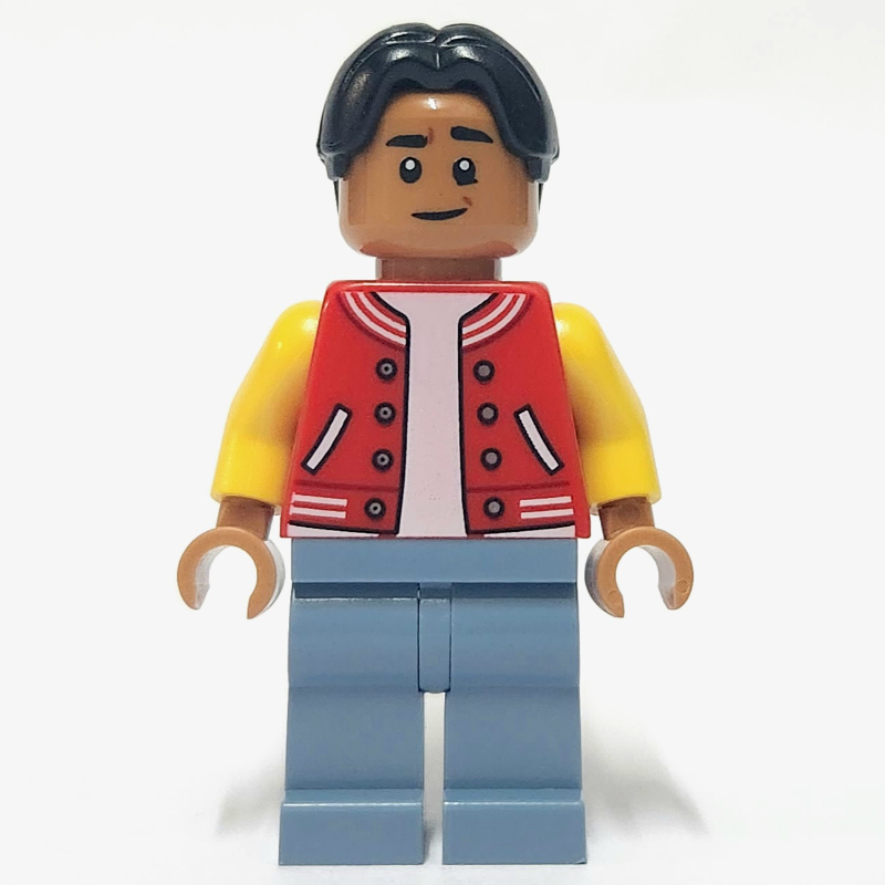 Ned Leeds, veste universitaire rouge (Ned Leeds, Red Letterman Jacket)