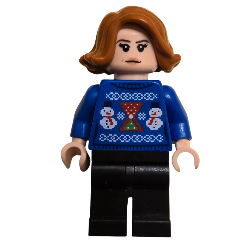 Black Widow, pull de Noël laid (Black Widow, Ugly Christmas Sweater)