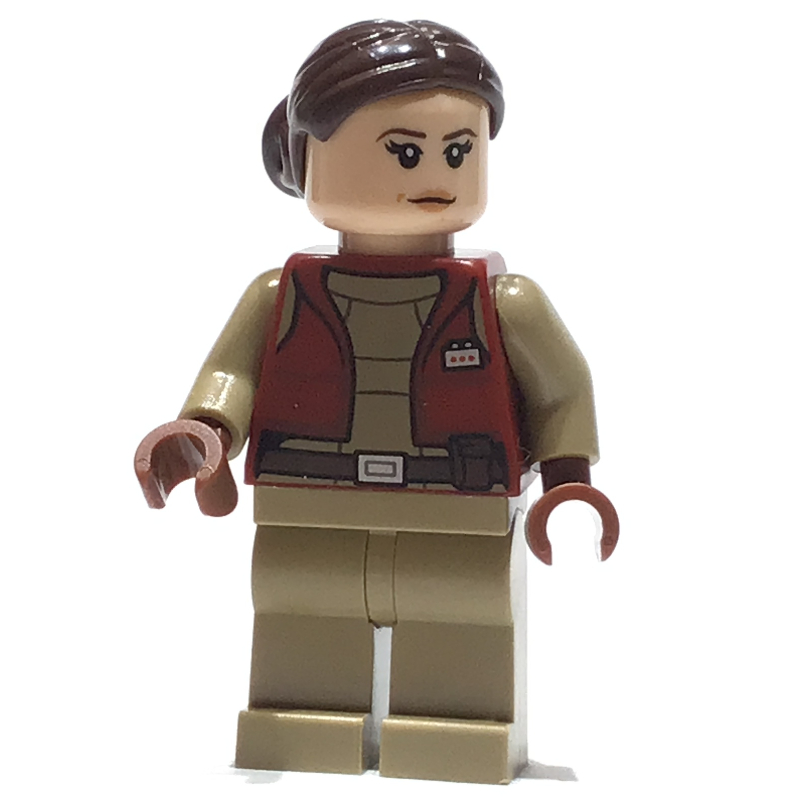 Padme Amidala / naberrie, tenue de sénateur rouge foncé, cheveux chignon (Padme Amidala / Naberrie, Dark Red Senator Outfit, Bun Hair)