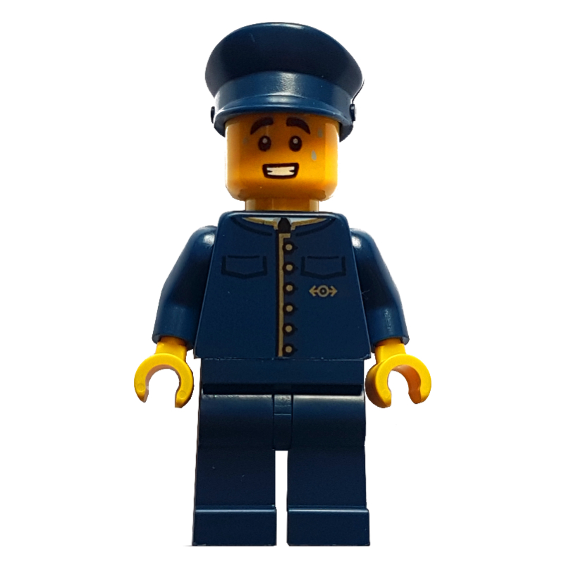 Porteur, uniforme bleu foncé (Porter, Dark Blue Uniform)