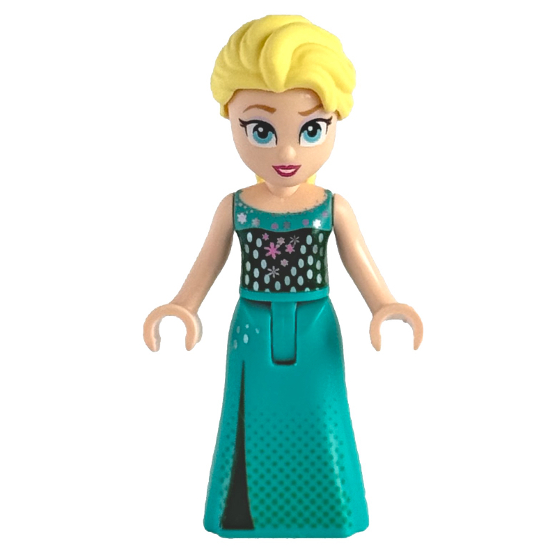 Elsa — robe turquoise foncé (Elsa - Dark Turquoise Dress)