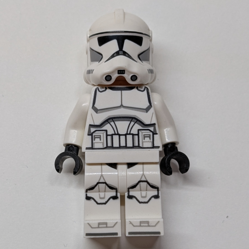Soldat clone, phase II armure, tête nougat (Clone Trooper, Phase II Armor, Nougat Head)