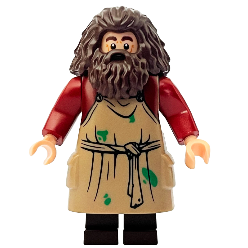 Rubeus hagrid, bras rouge foncé (Rubeus Hagrid, Dark Red Arms)