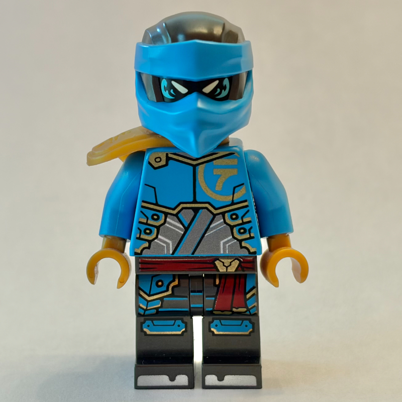 Nya, enveloppe de ninja, support de katana (Nya, Ninja Wrap, Katana Holder)