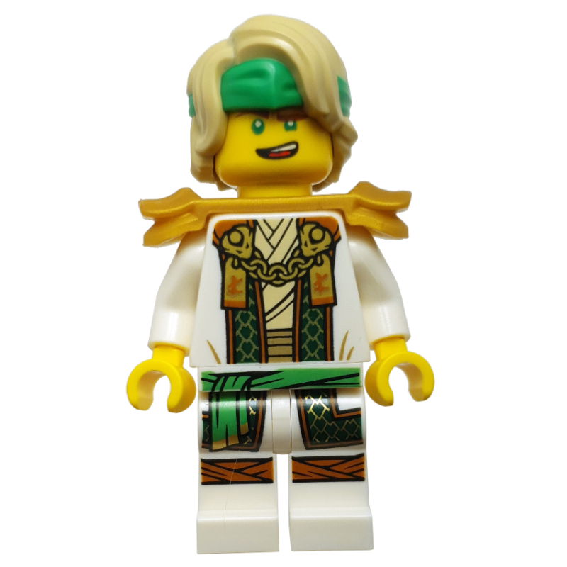 Lloyd, costume blanc, cheveux, épaulière (Lloyd, White Suit, Hair, Shoulder Guard)