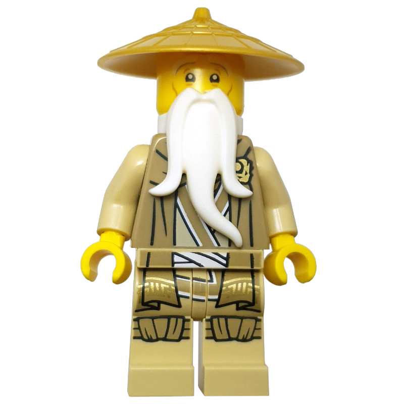 Maître wu, robe de beige foncé (Master Wu, Dark Tan Robe)