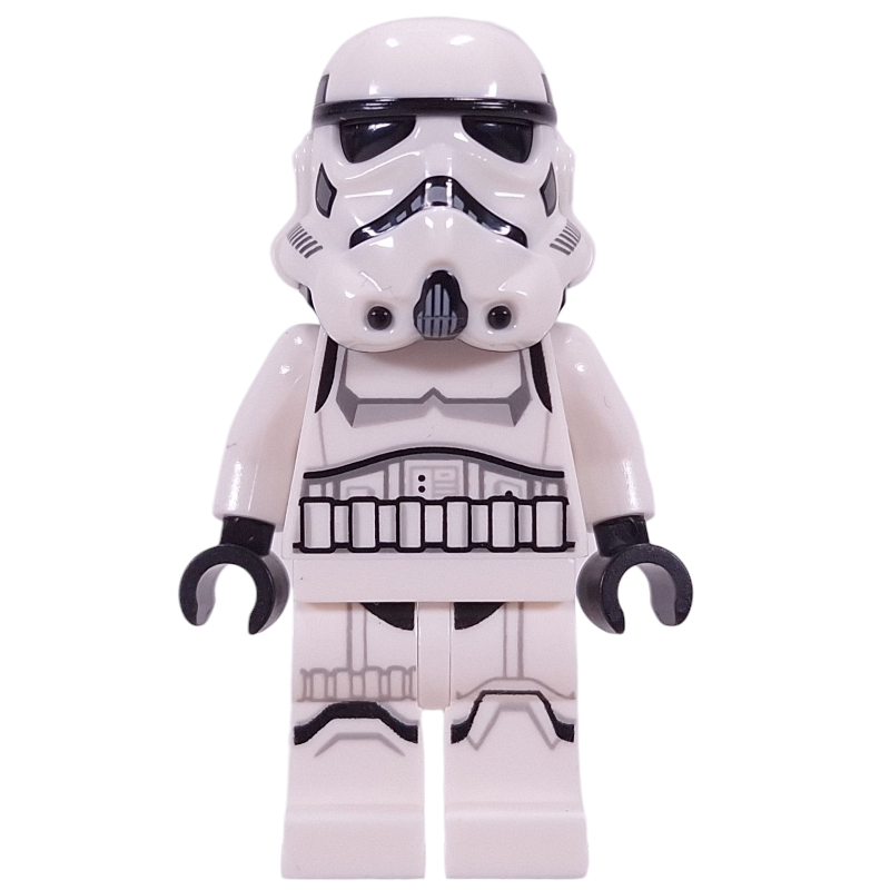 Stormtrooper - tête marron moyen (Stormtrooper - Medium Brown Head)