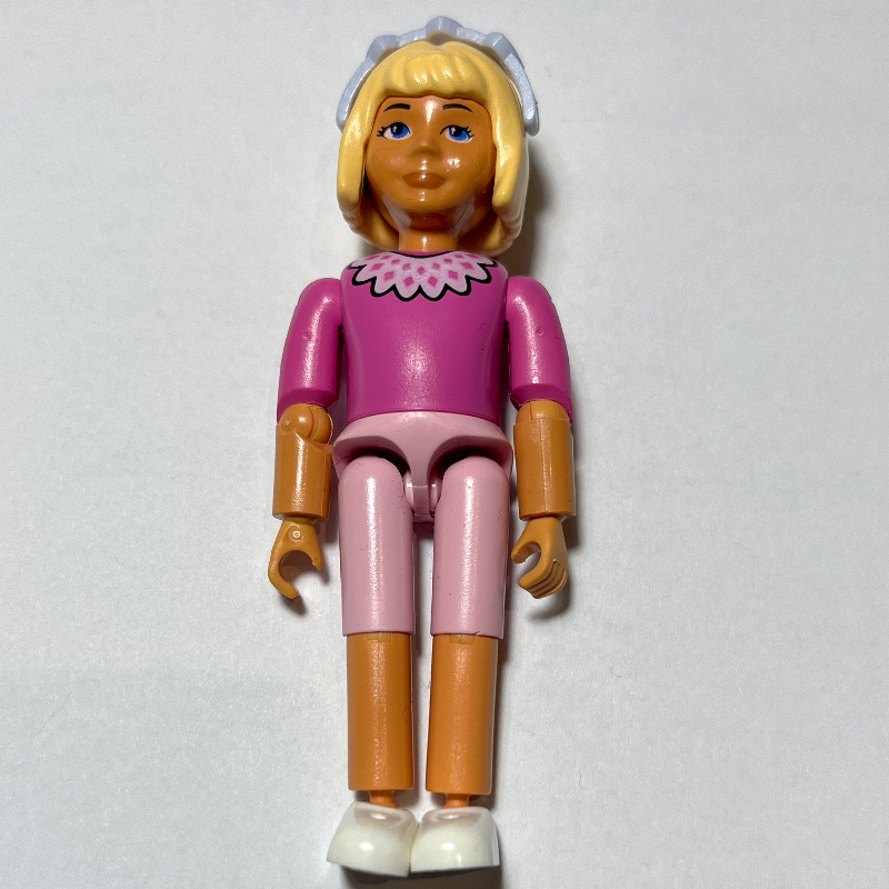 Belville figurine, bandeau violet clair et arcs (Belville Figure, Light Violet Headband and Bows)