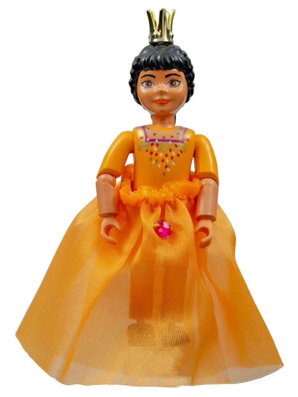 Princesse paprika, robe orange (Princess Paprika, Orange Dress)