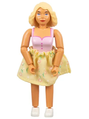 Figurine Belville, jupe jaune clair (Belville Figure, Light Yellow Skirt)